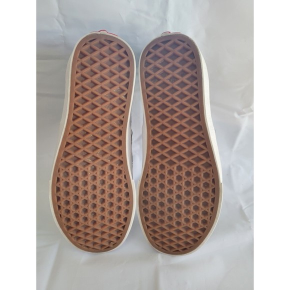 Vans Off The Wall Women 7 Men 5.5 Logo All Over Print Shoes 721356 Black White - Picture 11 of 11